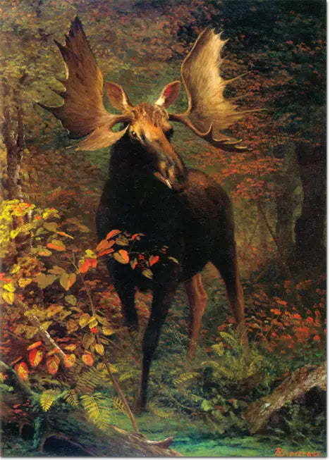 Metsässä - Albert Bierstadt