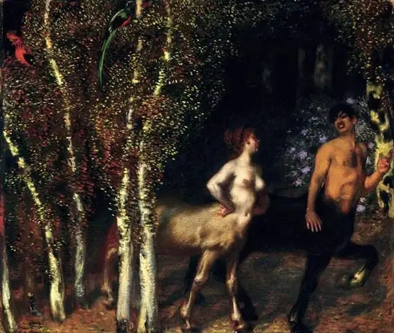 Taikametsässä - Franz von Stuck