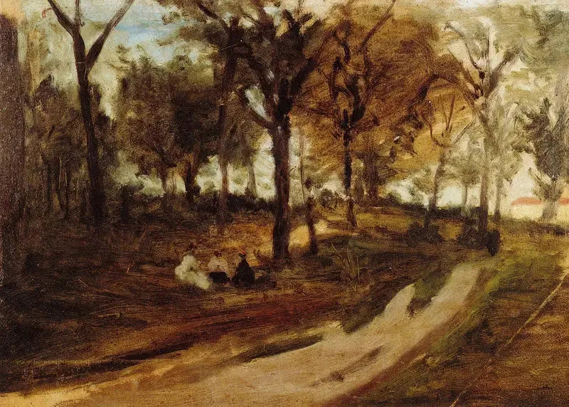Metsässä, Saint-Cloud - Paul Gauguin