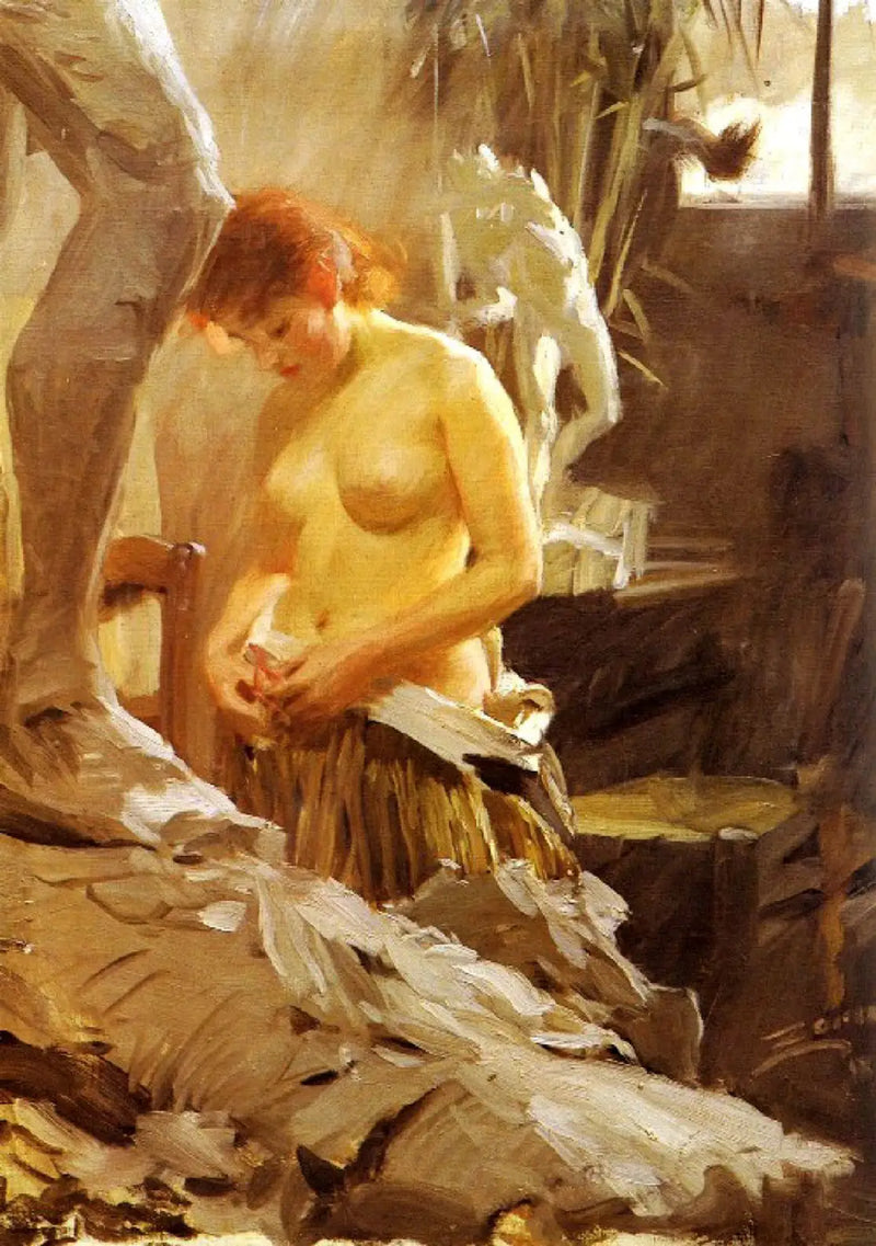 Wikströmsin työpajassa - Anders Zorn