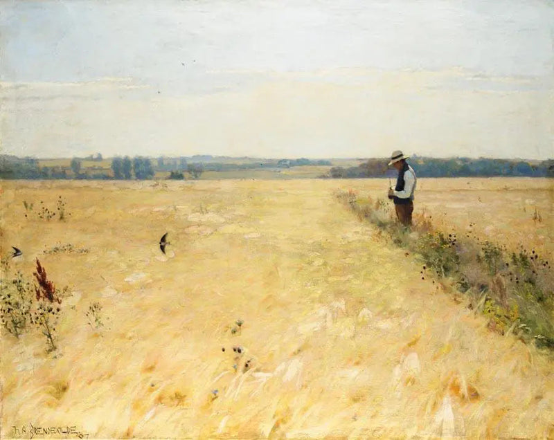 Maissipellossa. - H. A. Brendekilde