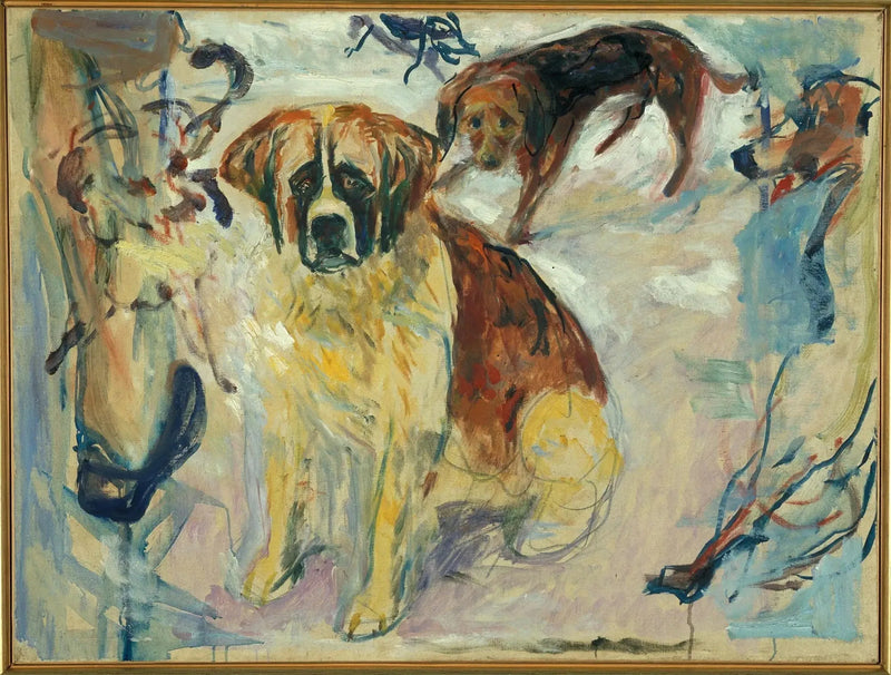 Kennelissä - Edvard Munch