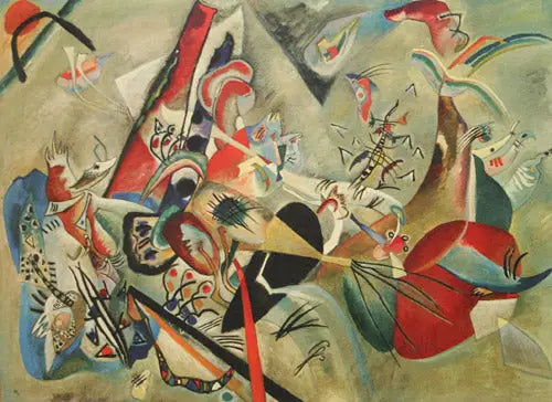 Harmaassa - Vassily Kandinsky