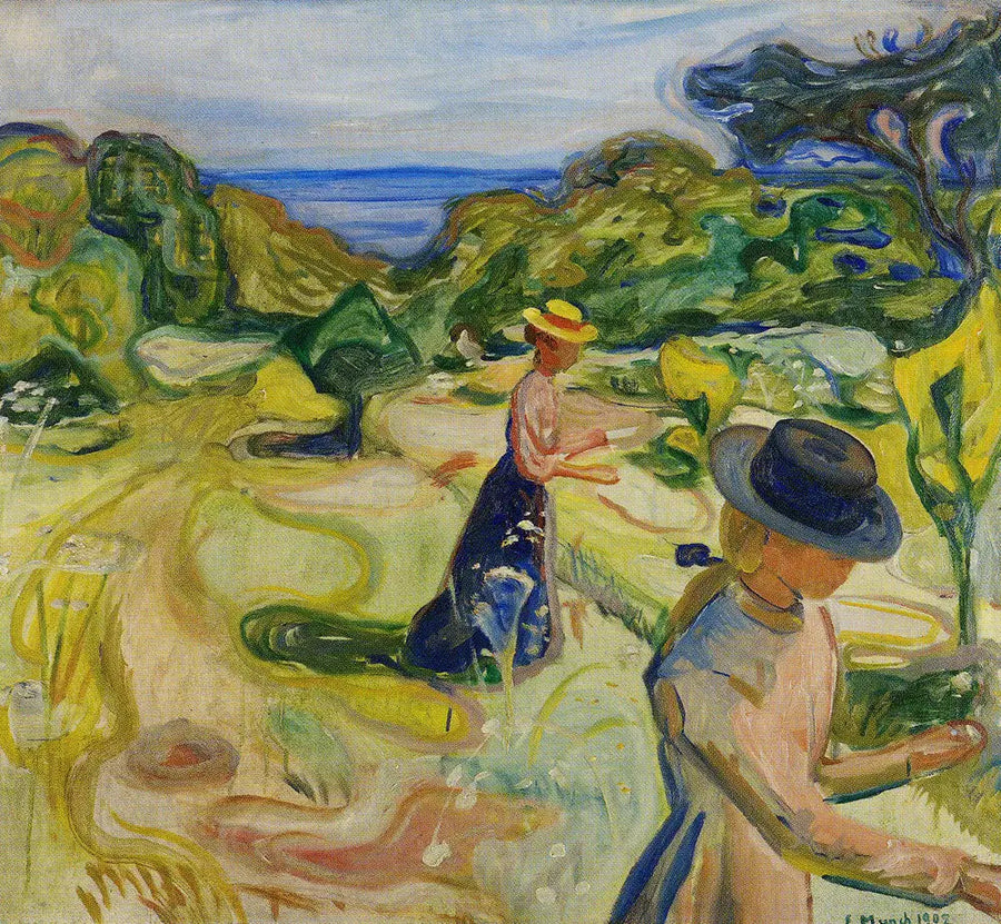 Puutarhassa - Edvard Munch