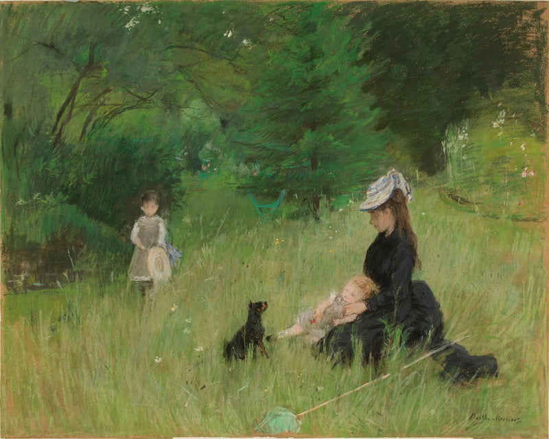 Puistossa - Berthe Morisot