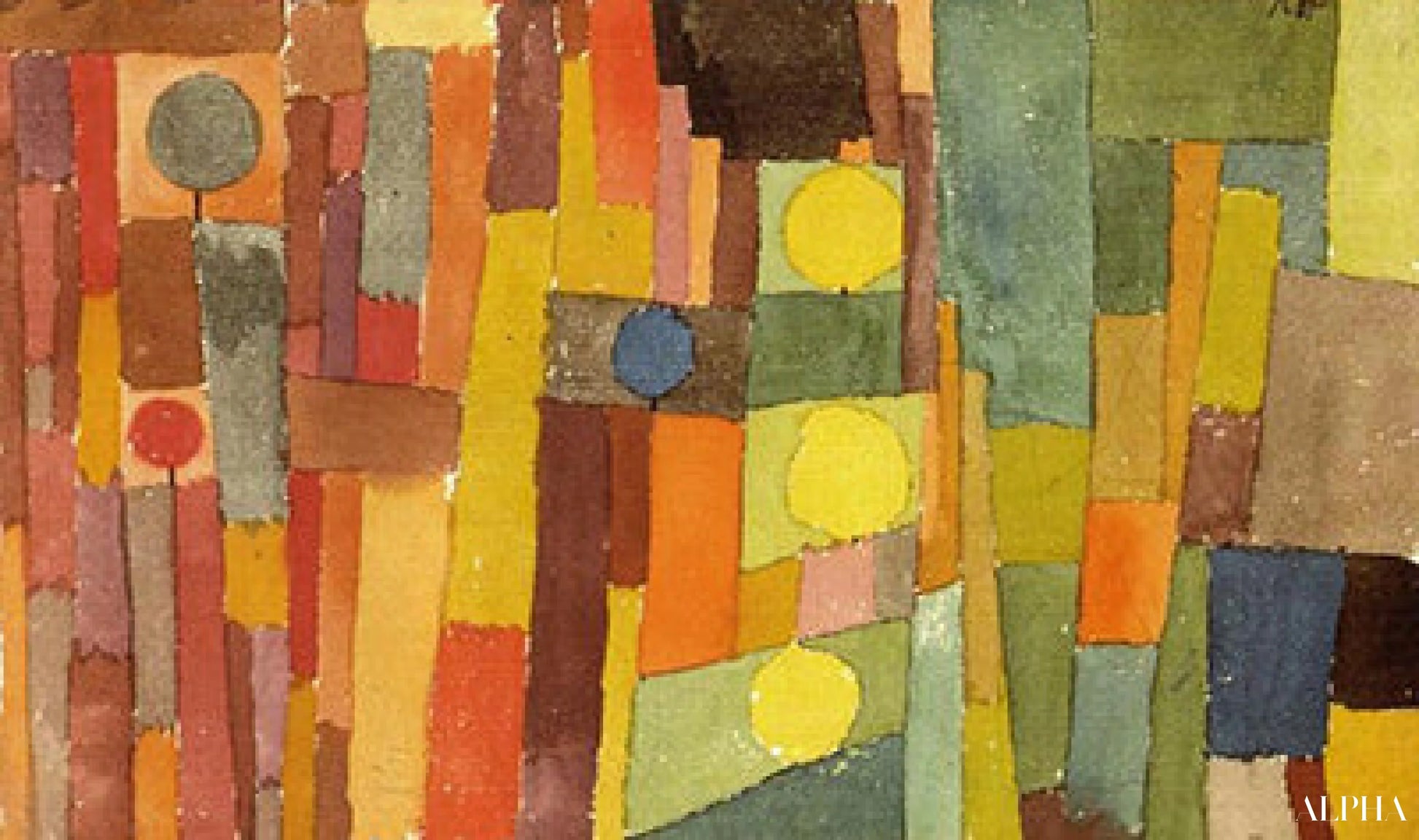 Kairouanin tyyliin - Paul Klee - Korkealaatuiset taulujen ja maalauksien reproduktiot