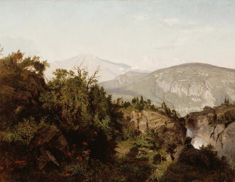 Adirondackin vuoristossa - William Trost Richards