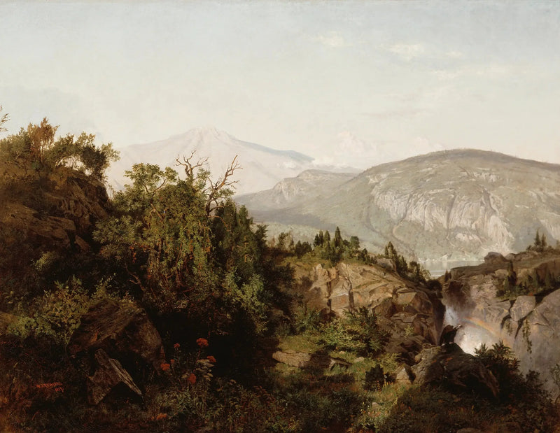 Adirondackin vuoristossa - William Trost Richards