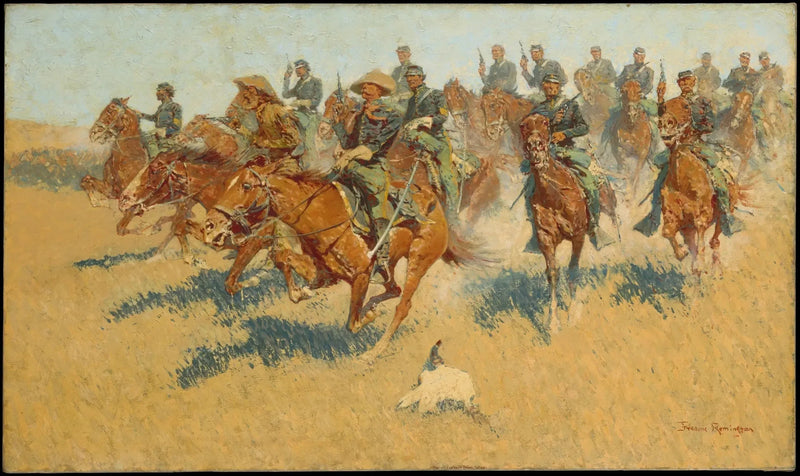 Etelän tasangoilla - Frederic Remington