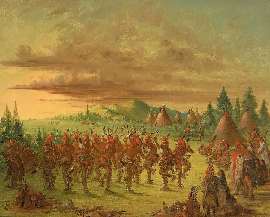 Kotkan tanssi - George Catlin
