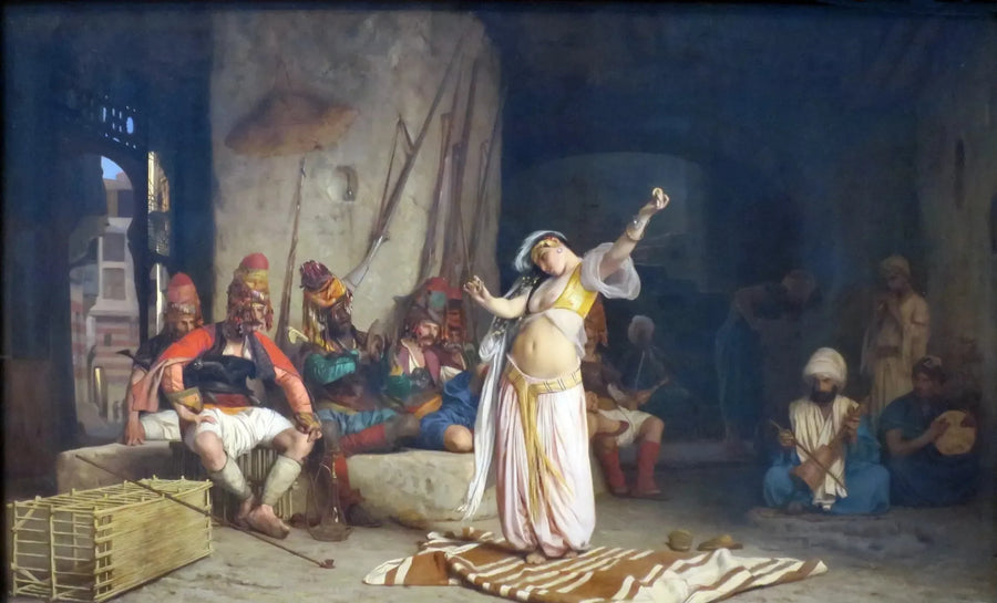 Almehin tanssi - Jean-Léon Gérôme