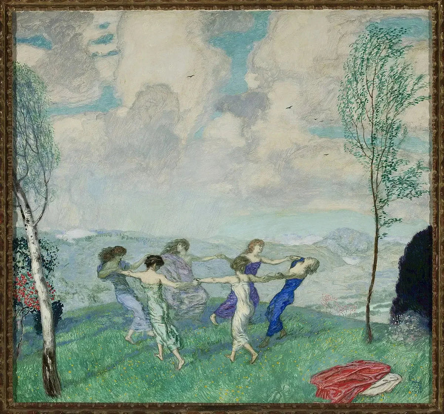 "Tanssi ympyrässä - Franz Von Stuck"