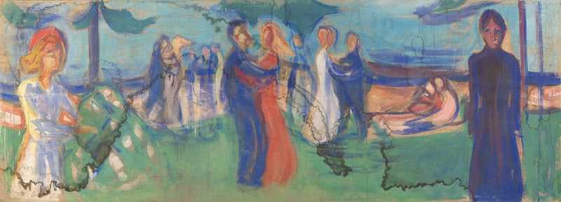 Tanssi meren äärellä - Edvard Munch