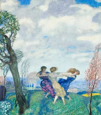 "Rondotanssi - Franz Von Stuck"