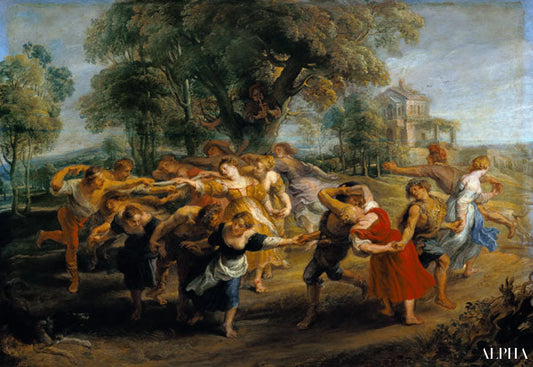 Danse rurale - Peter Paul Rubens - Reproductions de tableaux et peintures haut de gamme