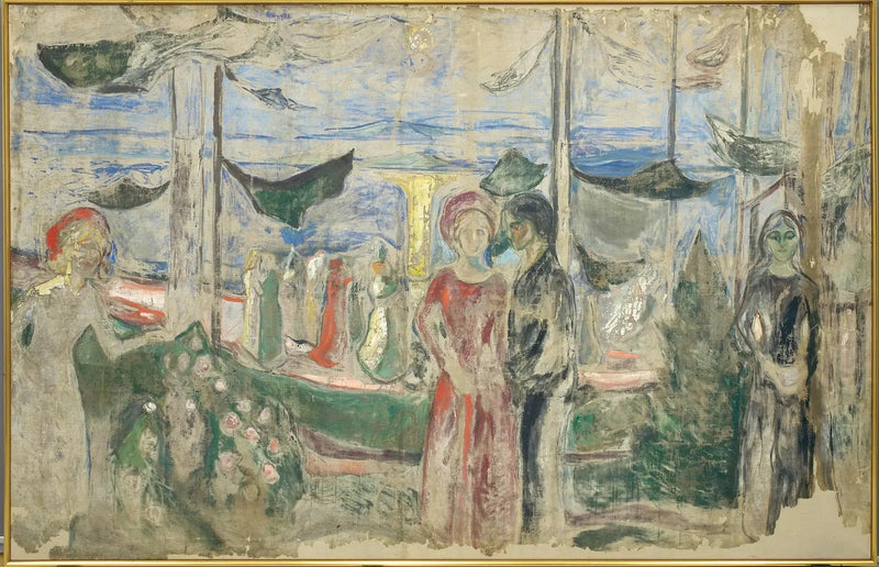 Tanssi rannalla - Edvard Munch