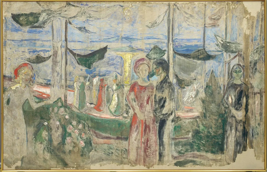 Tanssi rannalla - Edvard Munch