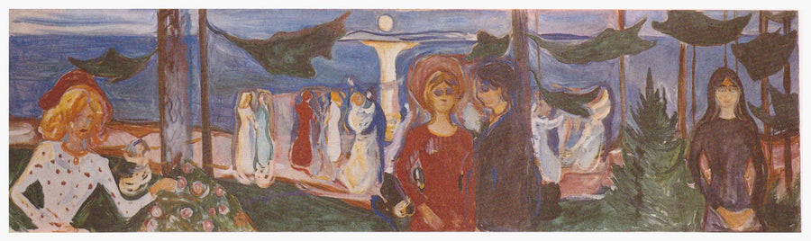Tanssi rannalla (Frise Linde) - Edvard Munch