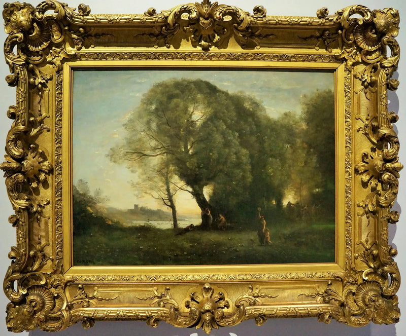 Virgilialaiset tanssit - Jean-Baptiste Camille Corot