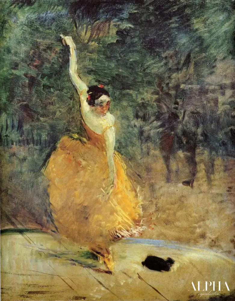 Danseur espagnol - Toulouse Lautrec - Reproductions de tableaux et peintures haut de gamme