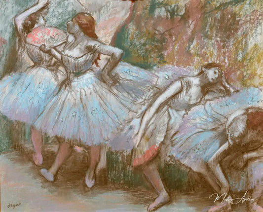 Danseurs - Edgar Degas - Reproductions de tableaux et peintures haut de gamme