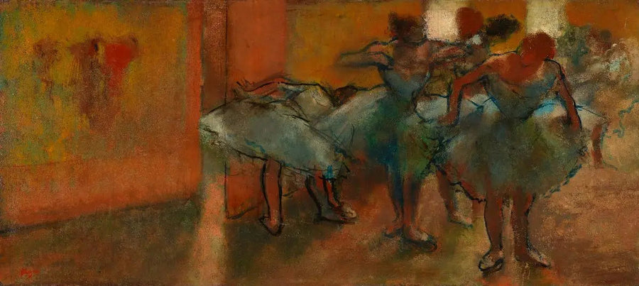 Tanssijat kodissa - Edgar Degas