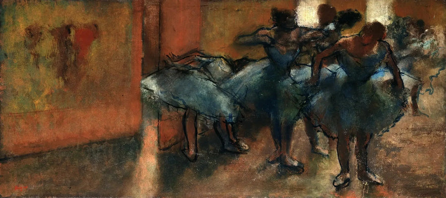 Tanssijat kodissa - Edgar Degas