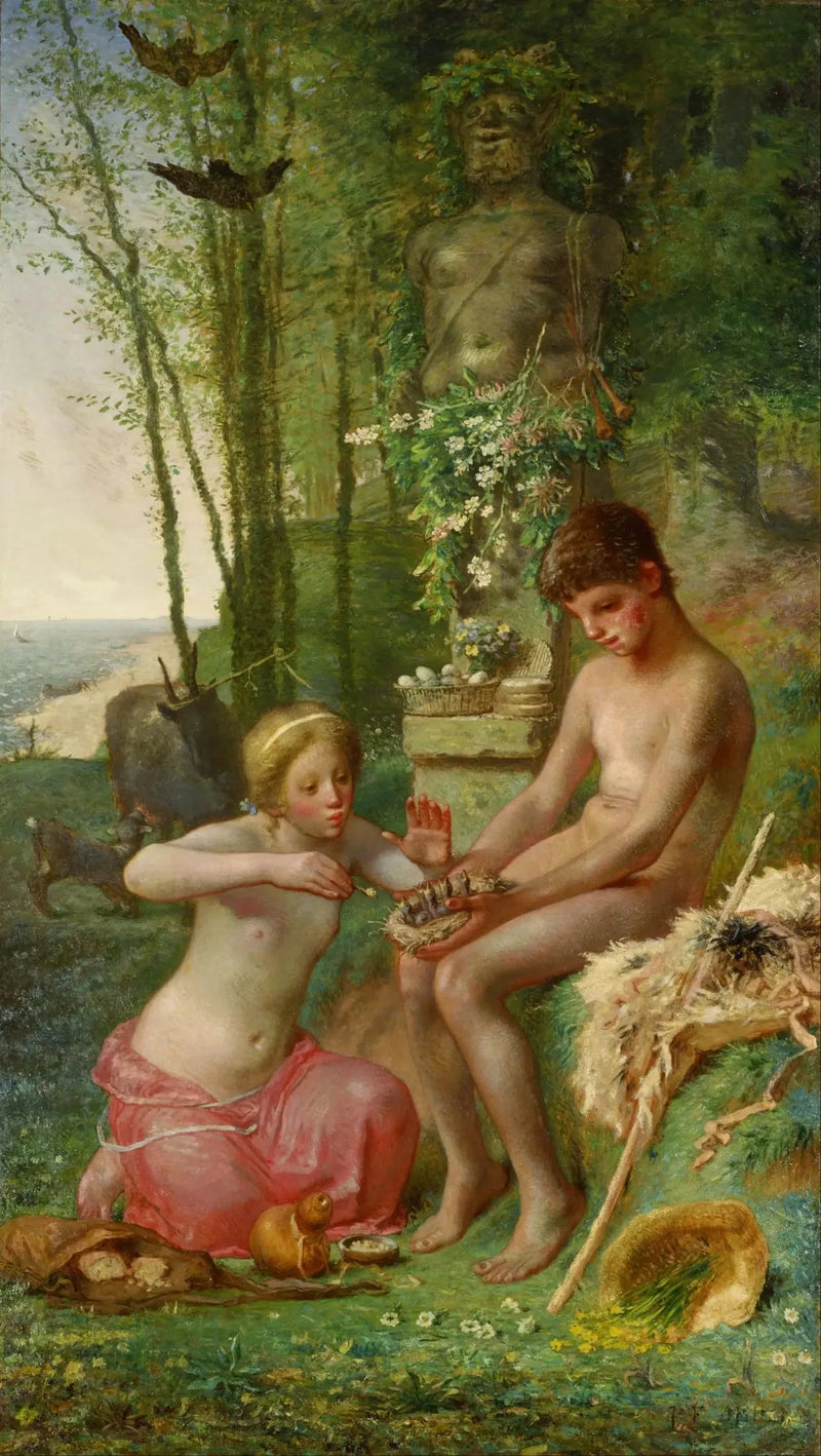 Daphnis ja Chloé - Jean-François Millet