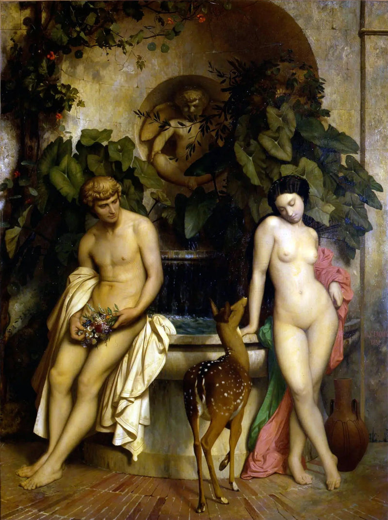 Daphnis ja Chloé - Jean-Léon Gérôme
