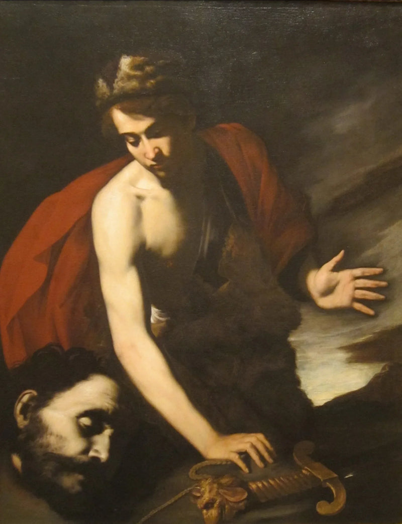 David Goliathin päällä - Jusepe de Ribera