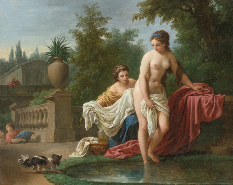 David ja Batseba - Louis Jean François Lagrenée