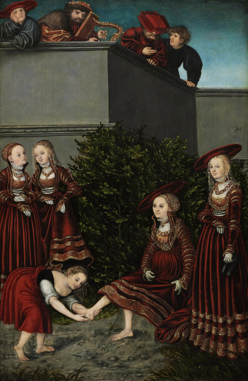 David ja Batseba - Lucas Cranach vanhempi