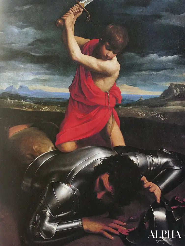 David et Goliath - Guido Reni Reproductions de tableaux à la peinture à l’huile