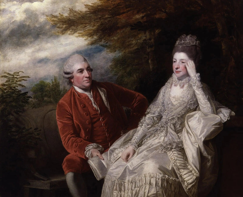 David Garrick; Eva Maria Garrick (s. Veigel) - Joshua Reynolds