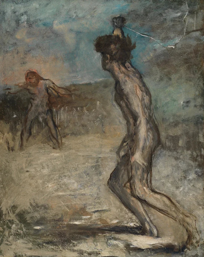 David ja Goliath - Edgar Degas
