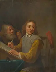 David Teniers (III) apprend à dessiner - David Teniers le Jeune - Alpha Reproduction