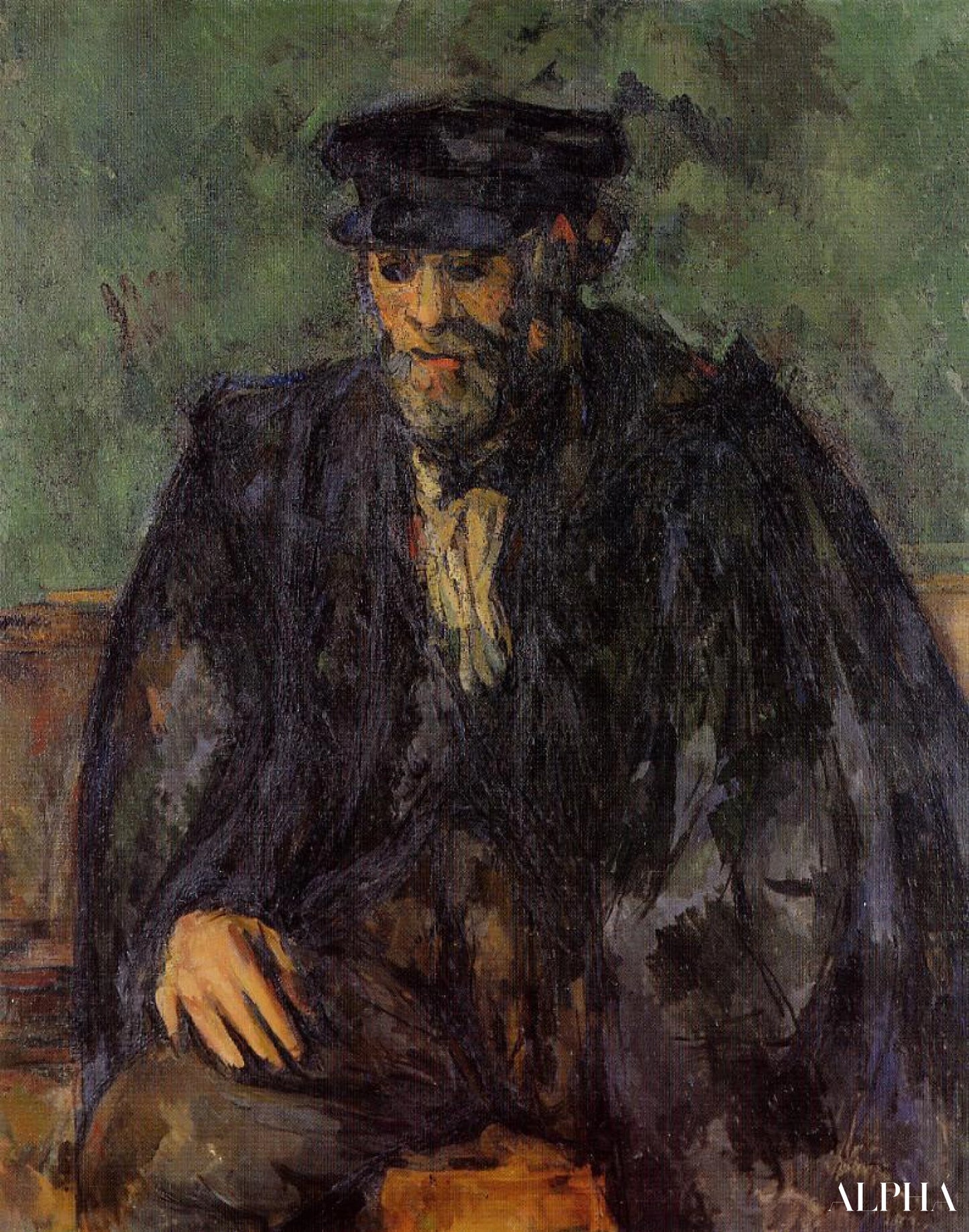 De marin des jardiniers Vallier - Paul Cézanne - Taulujen ja korkealaatuisten maalauksien reproduktiot