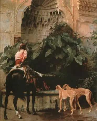 Paluu metsästyksestä - Jean-Léon Gérôme
