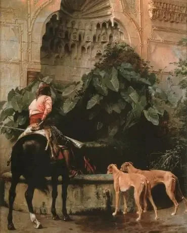 Paluu metsästyksestä - Jean-Léon Gérôme
