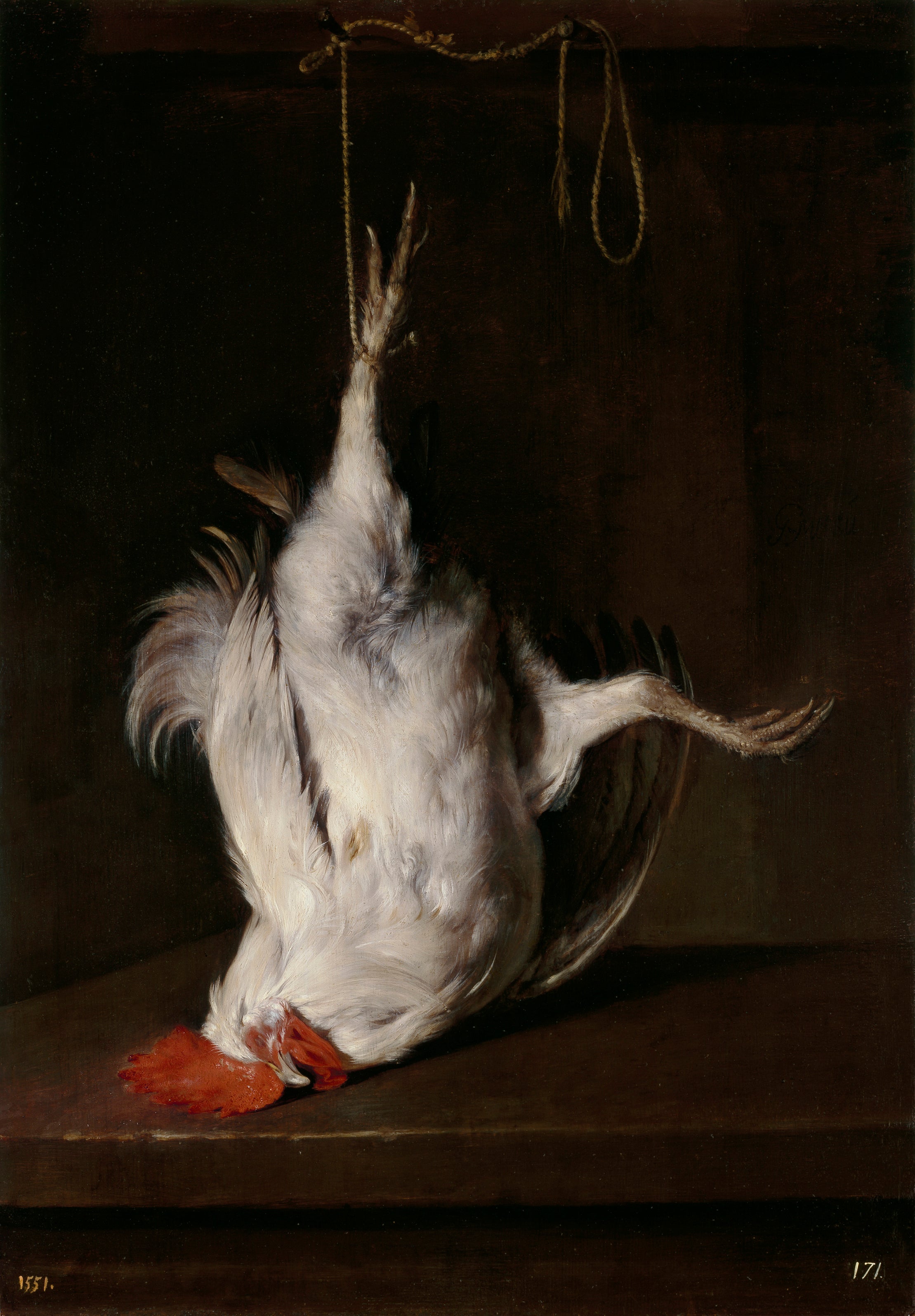 Dead Cockdkg - Gabriel Metsu image 1 reproduction de peinture à l’huile