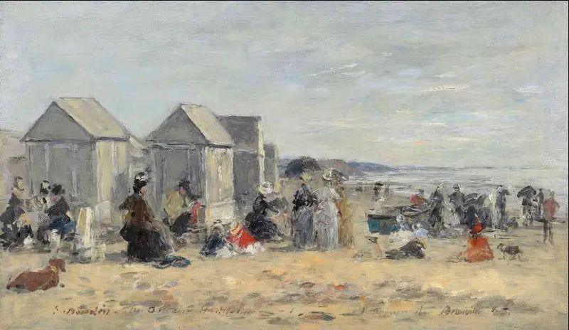 Deauville. Rantalavaus - Eugène Boudin