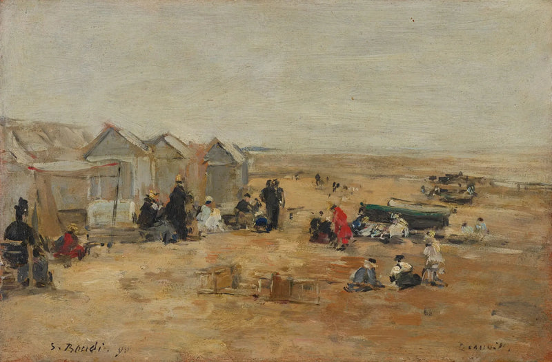 Deauville. Rantalavaus - Eugène Boudin