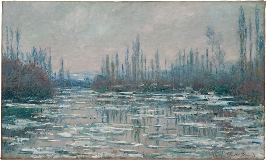 The Debacle on the Seine W569 - Claude Monet