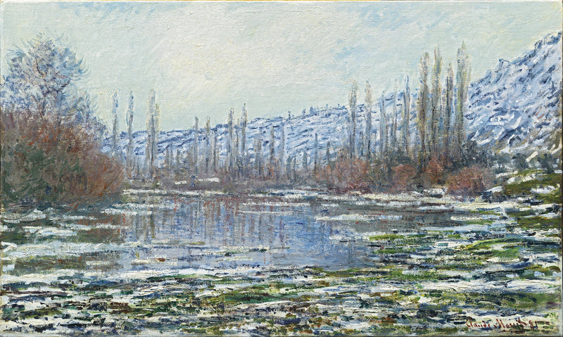 The Debacle at Véthereuil W566 - Claude Monet