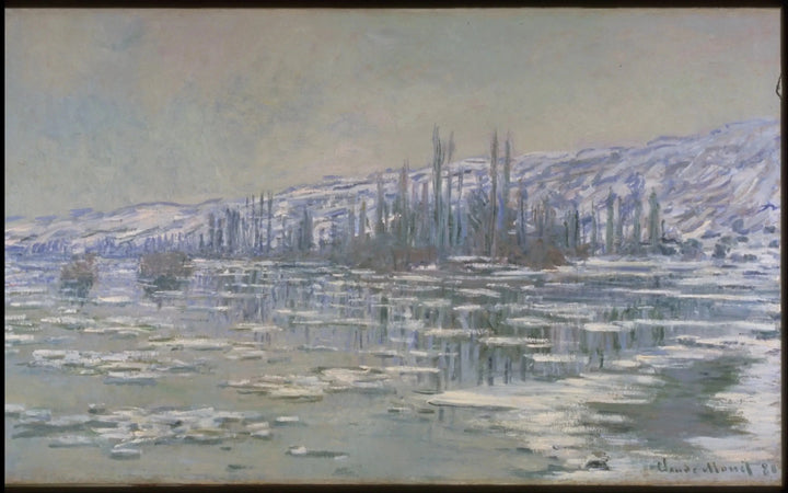 The Debacle tai The Ice Cubes W565 - Claude Monet