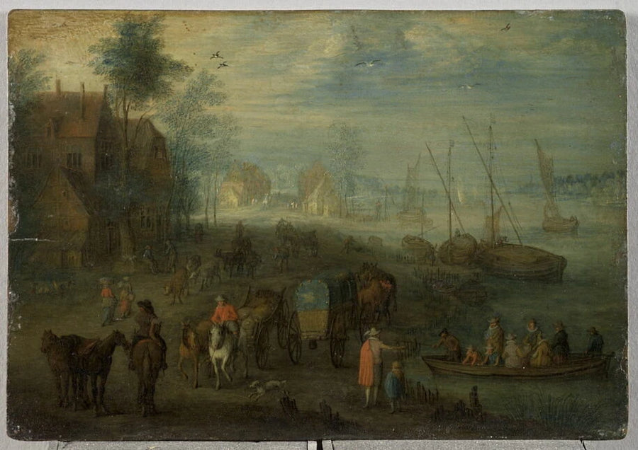 Le Débarquement - Jan I Brueghel