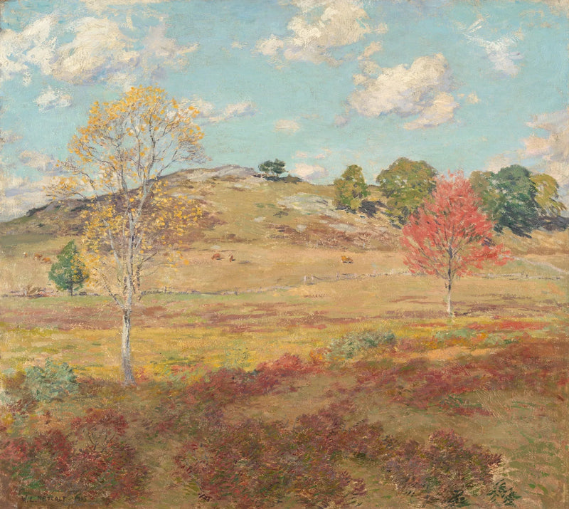 Syksyn aloitus - Willard Metcalf
