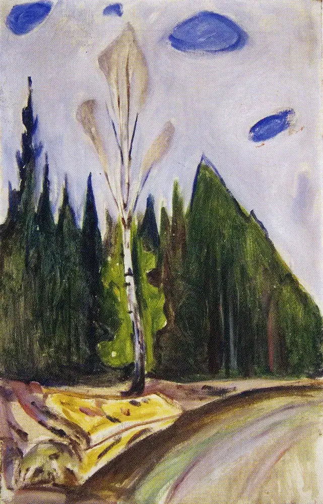 Kevään alku - Edvard Munch