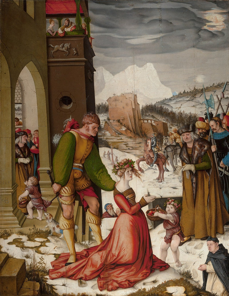 Pyhän Dorothée'n mestäys - Hans Baldung Grien