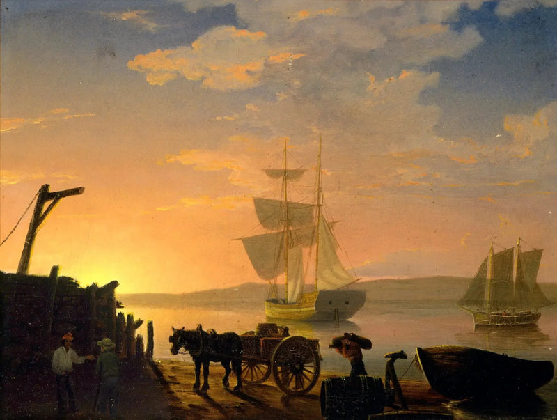 Laivan purkaminen - Fitz Henry Lane